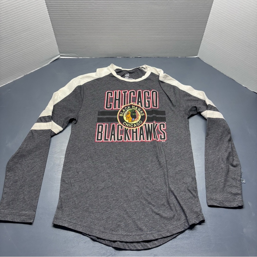 Chicago Black Hawks NHL Men's Long Sleeve Shirt Sz M